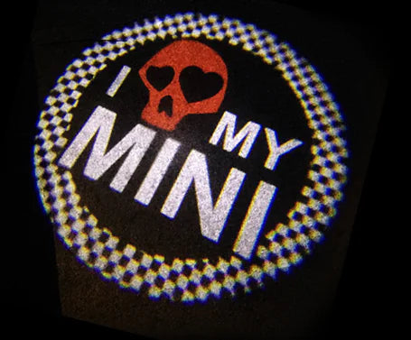 Luz de bienvenida para mini cooper