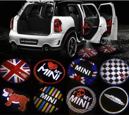 Luz de bienvenida para mini cooper